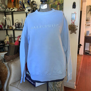 Women's Non-Fiction Light Blue Saltspring Island Sweatshirt S